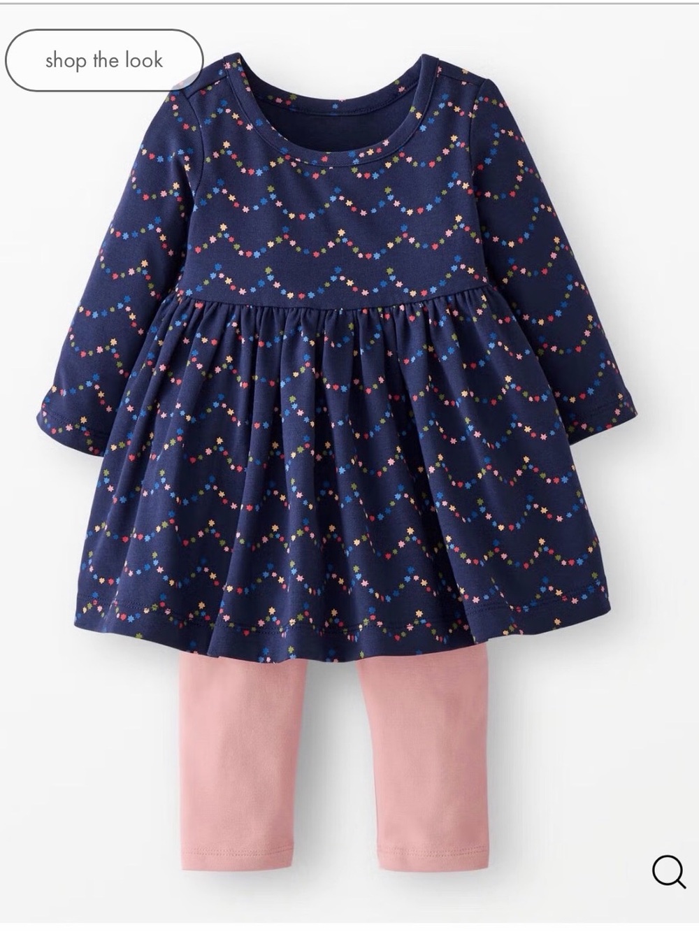 Hanna Anderrson Holiday Skater Dress and Leggings